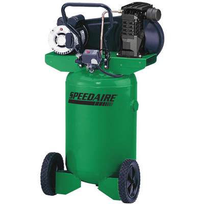 SPEEDAIRE 4TW29 Portable Electric Air Compressor, 2.0 HP, 20 gal