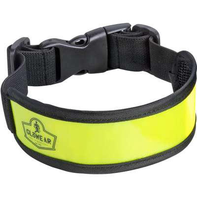 Lime Clip Arm Bands W/Reflect
