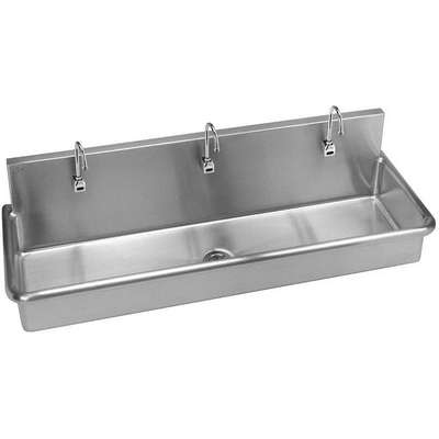 Scrub Sink,With Faucet,60 In.