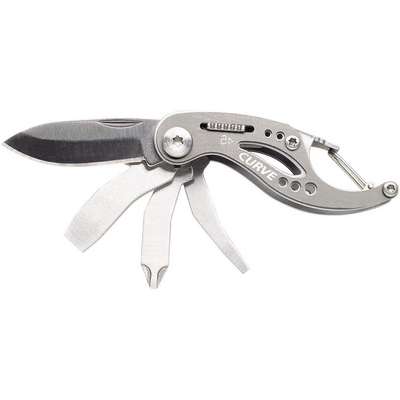 Multi-Tool Folding Knife,Gray,
