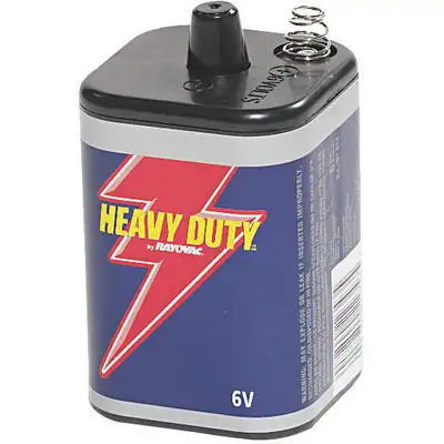 RAYOVAC 6-Volt Heavy Duty Lantern Battery, 6V (2 Pack)
