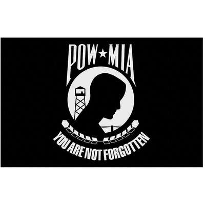 Pow Mia Flag,5x8 Ft,Nylon