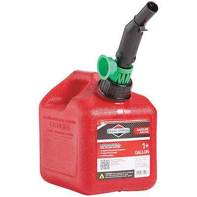 Gas Can, 1 Plus Gallon, Red