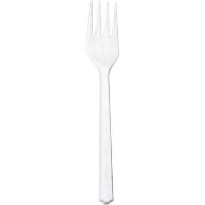 Fork,Medium Weight,White,