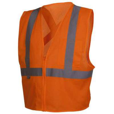 Class 2 Safety Vest Orange 4XL