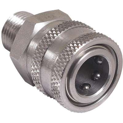 Quick Connect Coupler,Male,3/8