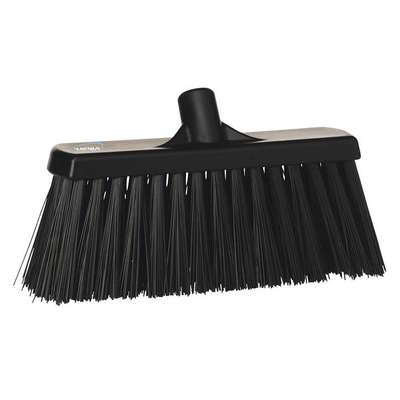Push Broom,Head,12",Black