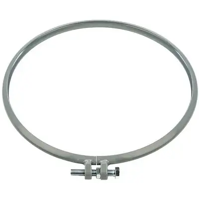 30 Gallon Stainless Steel Drum, UN Rated, Cover w/Bolt Ring