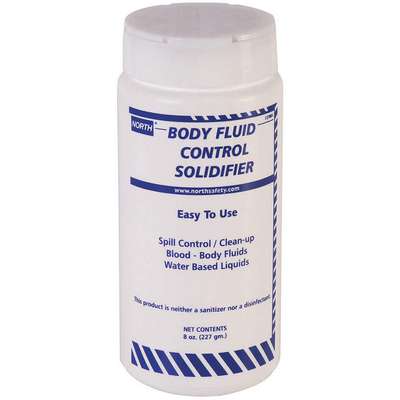 North by Honeywell 127001 Body Fluid Clean-Up Absorbent 8 Ounce Shaker
