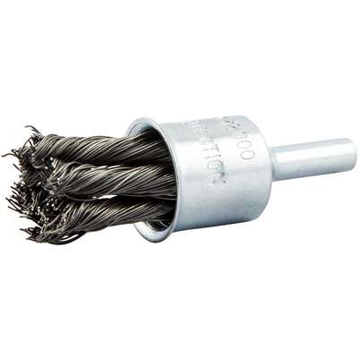 Knot End Brush 3/4, 0.020 Wire