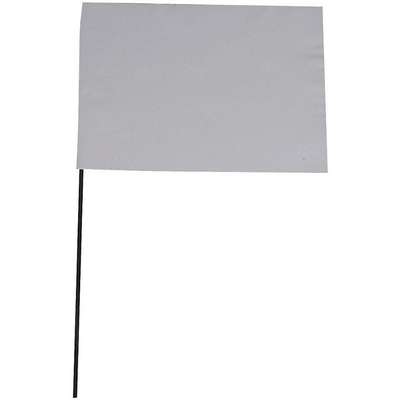 Marking Flag,White,Blank,Vinyl,