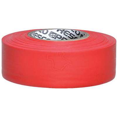 Texas Flagging Tape,Red Glo,