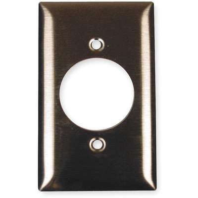 Stainless, Wallplate, Silver