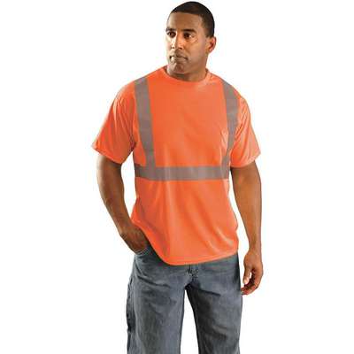 T-Shirt,Mens,XL,Orange
