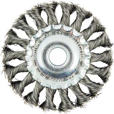 Knot Wire Whl Brush 4"