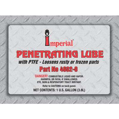 Pent. Lube W/PTFE Label Only
