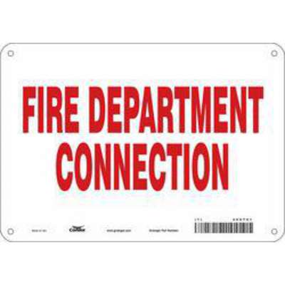 Safety Sign,10" W,7" H,0.032"