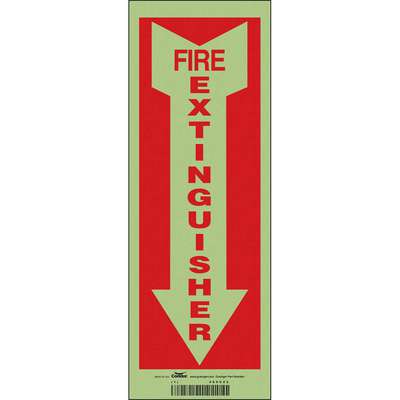 Safety Sign,5" W,14" H,0.010"