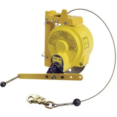 Man Rated Winch,50 Ft.,310 Lb.,
