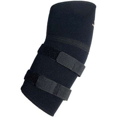 Elbow Support,Pull On, Black, L