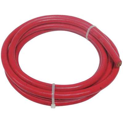 9252 2 Westward 10 Ft Neoprene Welding Cable With 2 Awg Wire Size And Max Amps Of 94 Red Imperial Supplies
