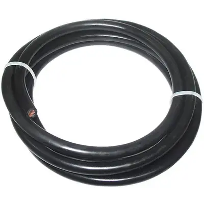 Welding Cable,1/0,10 Ft.,Black,
