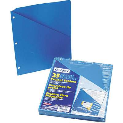 Pocket Folder,Blue,11 Pt.