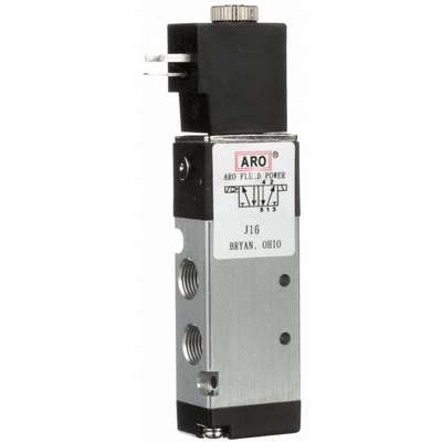 ARO A213SS-120-A Solenoid Air Control Valve,3/8 In,120VAC – Fluid - View #3