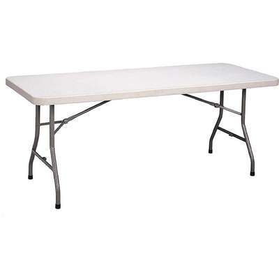 Folding Table,Gray,29"H x 72"L