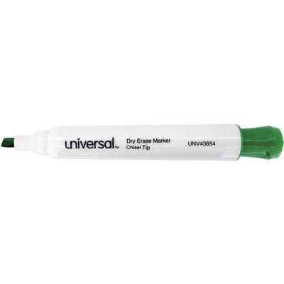Dry Erase Marker,Chisel,Green,
