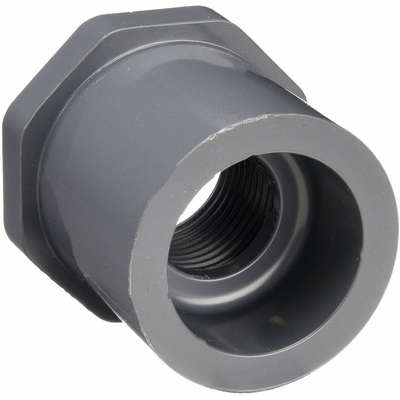 Pvc Reducing Bushing Spigot X Fnpt 1 1 2 X 3 4 Pipe Size Pipe Fitting Imperial Supplies