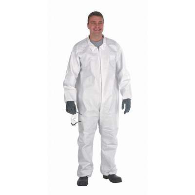 Collared Coverall,Elastic,