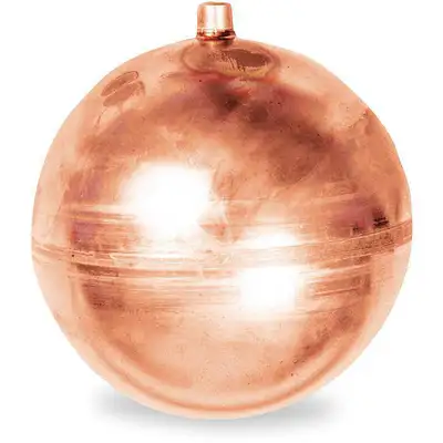 Float Ball,Round,Copper,6 In