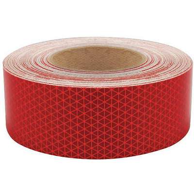 Reflective Tape,W 2 In,Red
