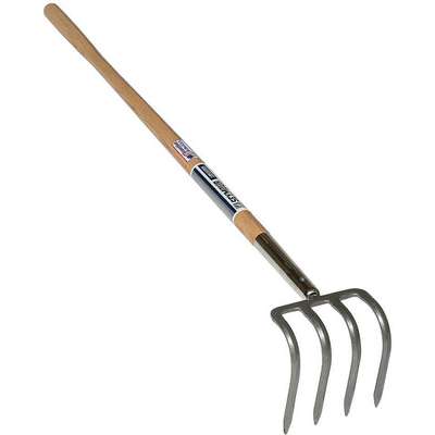 Potato Fork,54 In.,Wood Handle