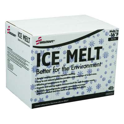 Granular Ice Melt,Blue,40 Lb.