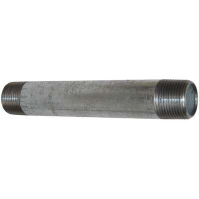 1/4" BLACK STEEL 3"  LONG  NIPPLE fitting pipe npt 1/4 x 3 malleable iron 