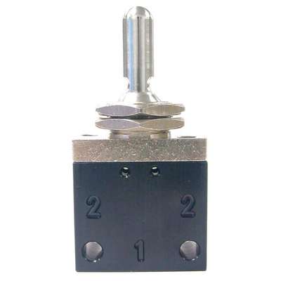 Toggle Valve,3-Pos,1/8 In,NPT