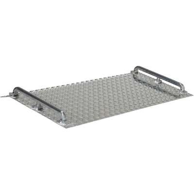 Dockplate,Aluminum,700 Lb,18 x
