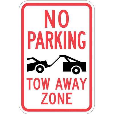 Sign,No Parking Tow Away Zone,