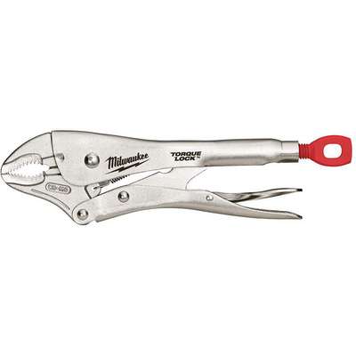 Locking Pliers,Curved Jaw,10