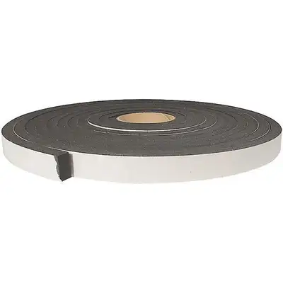 5073 Neoprene Foam Tape, 1 x 10 ft., Black