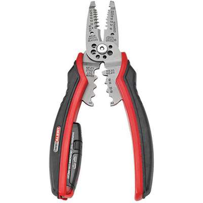 Self Adjustable Insulation Wire Stripper Cutter Crimper Cable Stripping Tools 8" 