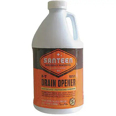 Drain Opener,Sulfuric Acid,1/2