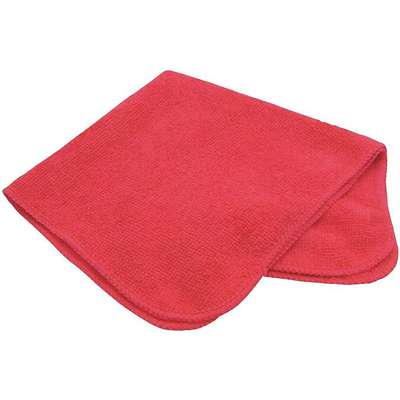 Microfiber Towel,Red,12 x 12
