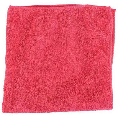 Microfiber Towel,Red,16 x 16