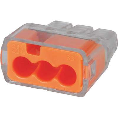 Push In Connector,3 Port,