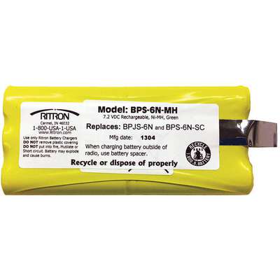 Battery Pack,Nimh,7.5V,For