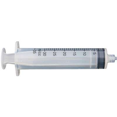 Syringe,Luer Lock,Poly,3CC,PK10