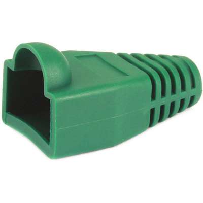 Relief Boot, RJ45, Green,PK50